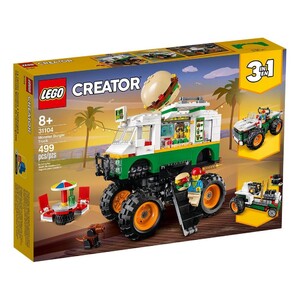 Конструкторы: LEGO® Грузовик-монстр с гамбургерами (31104)