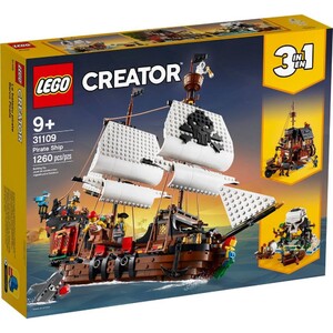Конструктор LEGO Creator Піратський корабель 31109