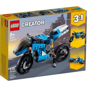 Набори LEGO: Конструктор LEGO Creator Супермотоцикл 31114