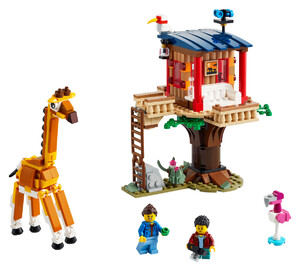 Игры и игрушки: Конструктор LEGO Creator Домик на дереве для сафари 31116