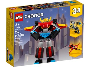 Наборы LEGO: Конструктор LEGO Creator Суперробот 31124