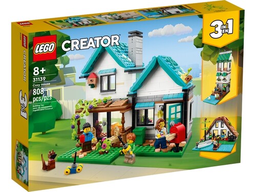 Набори LEGO: Конструктор LEGO Creator Затишний будинок 3-в-1 31139