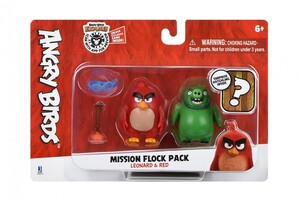 Фигурки: Игровой набор ANB Mission Flock Ред и Леонард Angry Birds