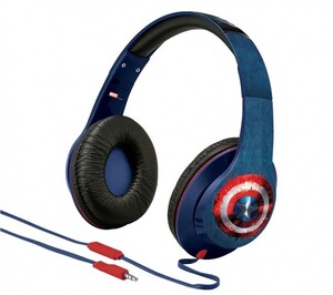 Дитячі навушники: Навушники eKids/iHome MARVEL, Avengers Civil War, Captain America, Mic