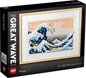 Конструкторы: Конструктор LEGO Art Хокусай, «Велика хвиля» 31208