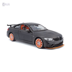 Машинки: Автомодель BMW M4 GTS серый металлик (1:24), Maisto