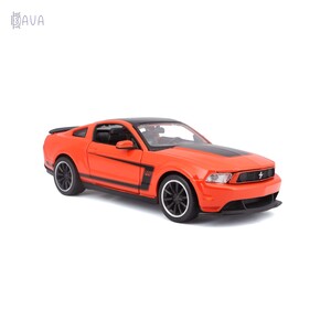 Машинки: Автомодель Ford Mustang Boss 302 помаранчевий (1:24), Maisto