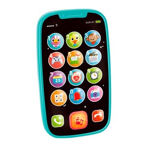 Ігри та іграшки: Музична іграшка Hola Toys Мій перший смартфон, блакитний/рожевий