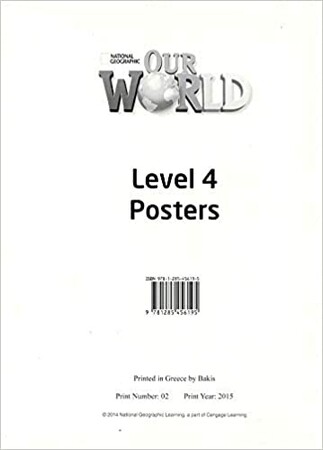 Вивчення іноземних мов: Our World 4: Poster Set (BrE)