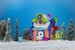 Ігрова фігурка Small House Зимова країна чудес, Лижний будиночок «Схованка» Nanables дополнительное фото 5.