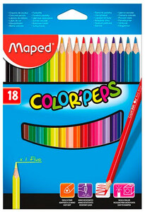 Олівці кольорові Color Peps Classic 18 кольорів