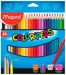 Товари для малювання: Олівці кольорові Color Peps Classic 24 кольору