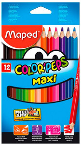 Товары для рисования: Карандаши цветные Color Peps Maxi 12 цветов