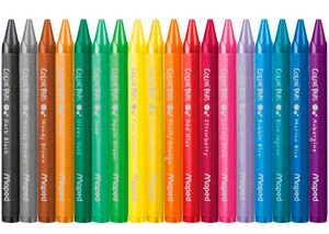 Товари для малювання: Крейди воскові Color Peps Wax Crayons, 18 кольорів