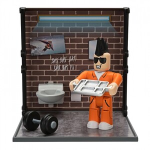 Ігри та іграшки: Ігрова колекційна фігурка Jazwares Roblox Desktop Series Jailbreak: Personal Time W6