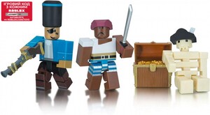 Набор игровых коллекционных фигурок Jazwares Roblox Game Packs Cannoneers: Battle for Jolly Island W6