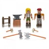 Набір ігрових колекційних фігурок Jazwares Roblox Game Packs Forger's Workshop W6, набір 2 шт.