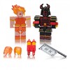 Игровая коллекционная фигурка Jazwares Roblox Game Packs Heroes of Robloxia:Ember&Midnight Shogun W4