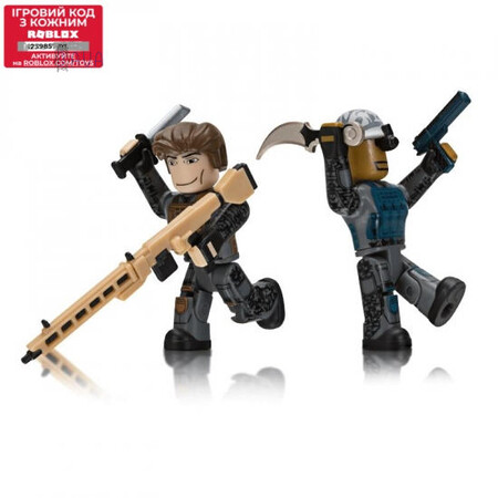 Персонажи: Набор игровых коллекционных фигурок Game Packs Phantom Forces W6, 2 шт., Jazwares Roblox
