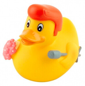 Развивающие игрушки: Игрушка для купания Утенок Элвис, Canpol babies