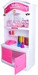 Книжный шкаф кукольный со звуковыми и световыми эффектами, розовый, QunFengToys дополнительное фото 2.