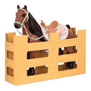 Животные: Игровая фигура Конь Кавалло с аксессуарами, 50 см Our Generation