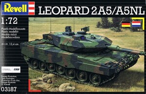 Игры и игрушки: Танк Leopard 2A5 / A5NL Revell Германия 1995г 172 (03187)