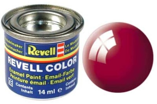 Аксессуары для моделирования: Краска красная глянцевая Revell Ferrari red gloss 14 ml (32134)