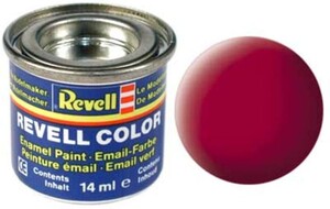 Фарба кармінна матова Revell carmine red mat 14 ml (32136)