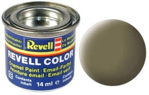 Краска темно-зеленая матовая Revell dark green mat 14 ml (32139)