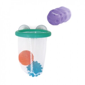 Іграшки для ванни: Іграшка для купання Janod Кошик з м'ячиками J04708