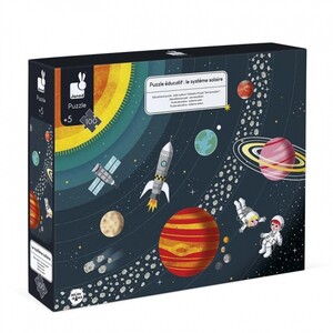 Ігри та іграшки: Пазл Janod Сонячна система J02678