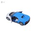 Автомодель Bugatti Chiron тюнинг, бело-голубой (1:24), Maisto дополнительное фото 7.
