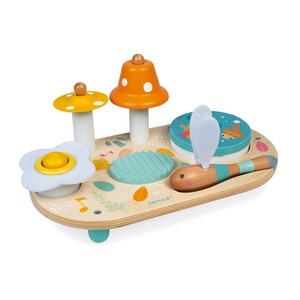 Игры и игрушки: Развивающая игрушка Janod Sweet Pure «Музыкальный столик» J05164
