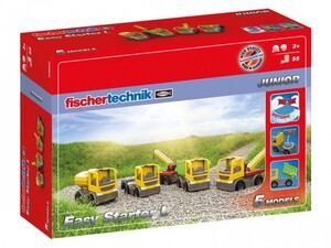 Ігри та іграшки: Конструктор серии Junior Easy Starter «Будівельна техніка: 5 моделей», fischertechnik