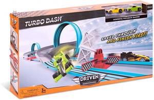Автомобілі: Трек Turbocharge Turbo Dash 28 ел., DRIVEN