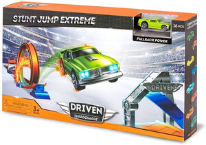 Автомобілі: Трек Turbocharge Stunt Jump Extreme 16 ел., DRIVEN