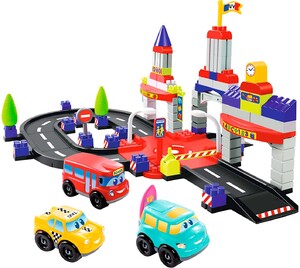 Ігри та іграшки: Конструктор Місто з дорогою Ecoiffier