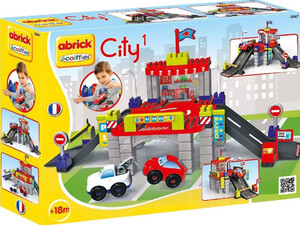 Игры и игрушки: Конструктор Город маленький набор Abrick