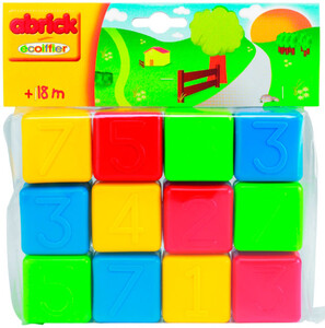 Развивающие игрушки: Развивающие кубики с цифрами