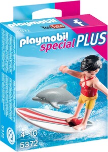 Конструкторы: Серфингист с доской (5372), Playmobil