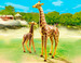Жираф с детенышем (6640), Playmobil дополнительное фото 1.