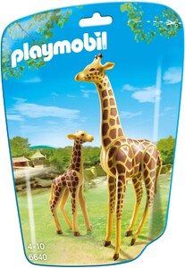 Игры и игрушки: Жираф с детенышем (6640), Playmobil
