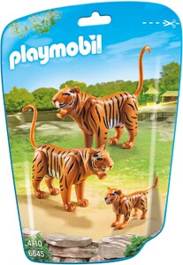 Ігри та іграшки: Семья тигров (6645), Playmobil