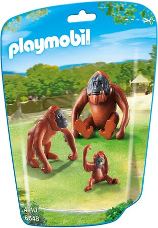 Животные: Семья орангутангов (6648), Playmobil