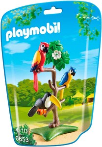 Ігри та іграшки: Тропические птицы (6653), Playmobil