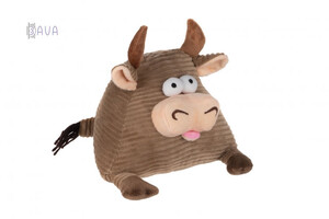 М'які іграшки: Корова/Бик (коричневий), 16 см, Same Toy
