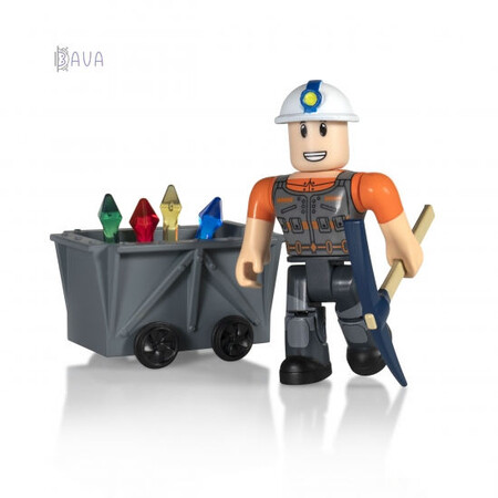 Персонажи: Игровая коллекционная фигурка Core Figures Megaminer W8, Jazwares Roblox