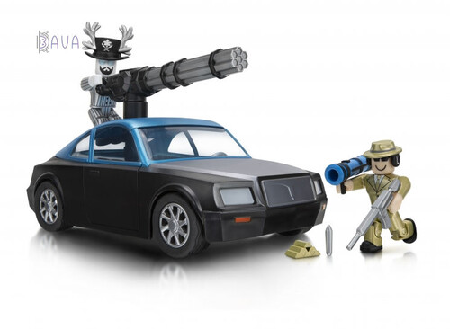 Персонажи: Набор игровых фигурок Feature Vehicle Jailbreak: The Celestial W8, Jazwares Roblox