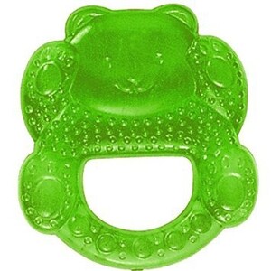 Брязкальця і прорізувачі: Прорезыватель для зубов Медвежонок (зелёный), Canpol babies
